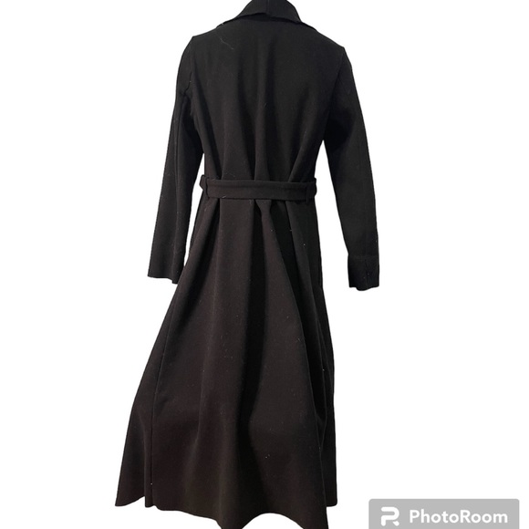 Revamped outerwear black fashion long coat size:S - Picture 7 of 7